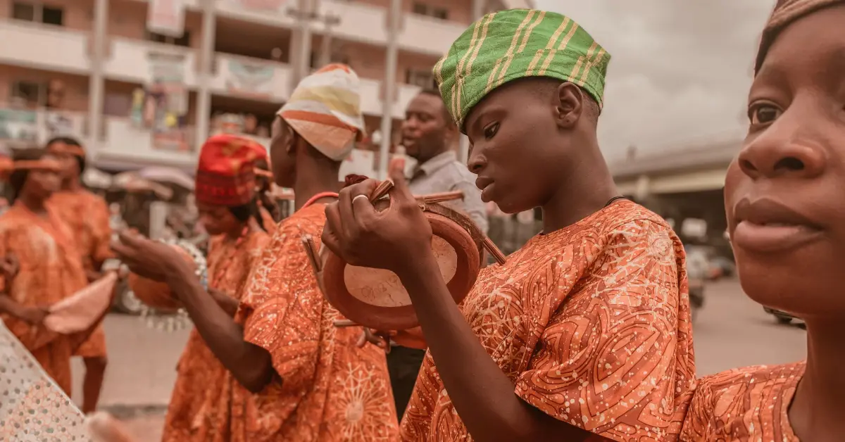 musicos rituales funerarios africanos